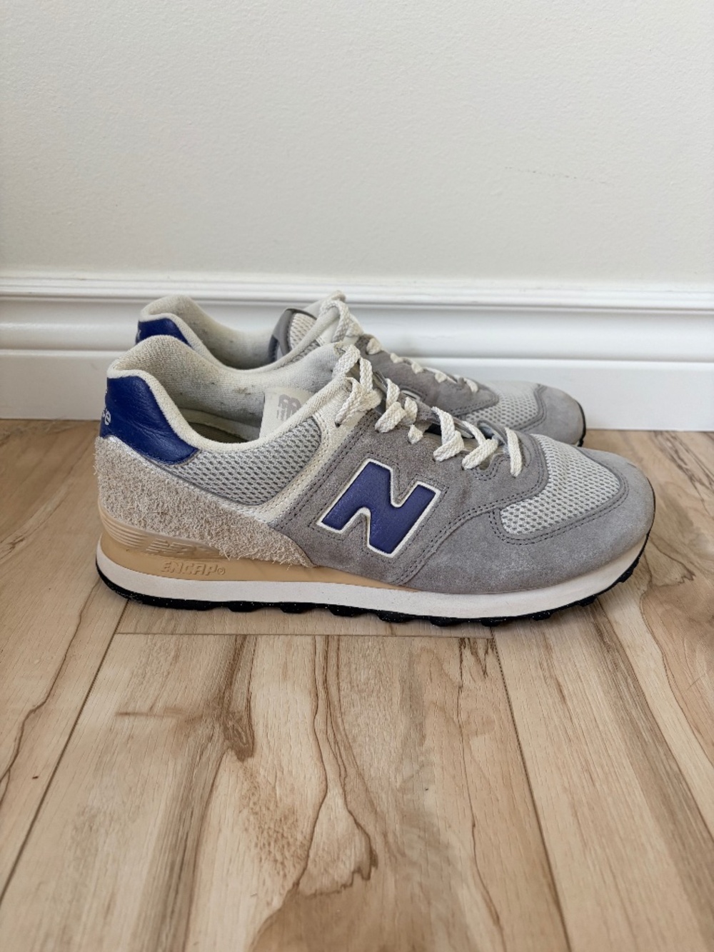 Men's New Balance 574s SP - Size 9.5 - Slate Grey/Rain Cloud